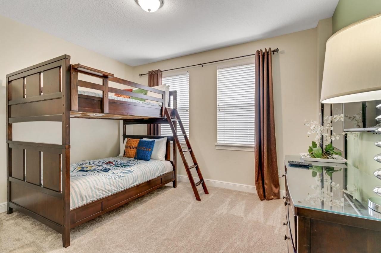 Huge 10 Bdr Family House With Arcades And Free Pool Heat Near Disney 올랜도 외부 사진